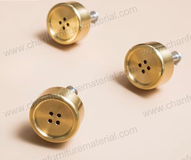 Brass knob