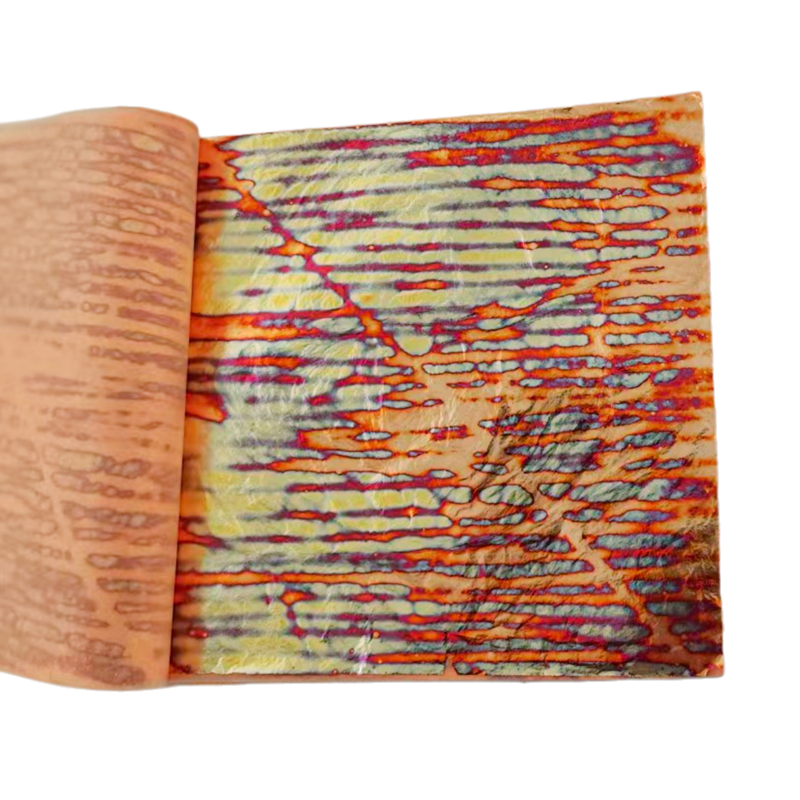 斑驳金箔（夕阳红）