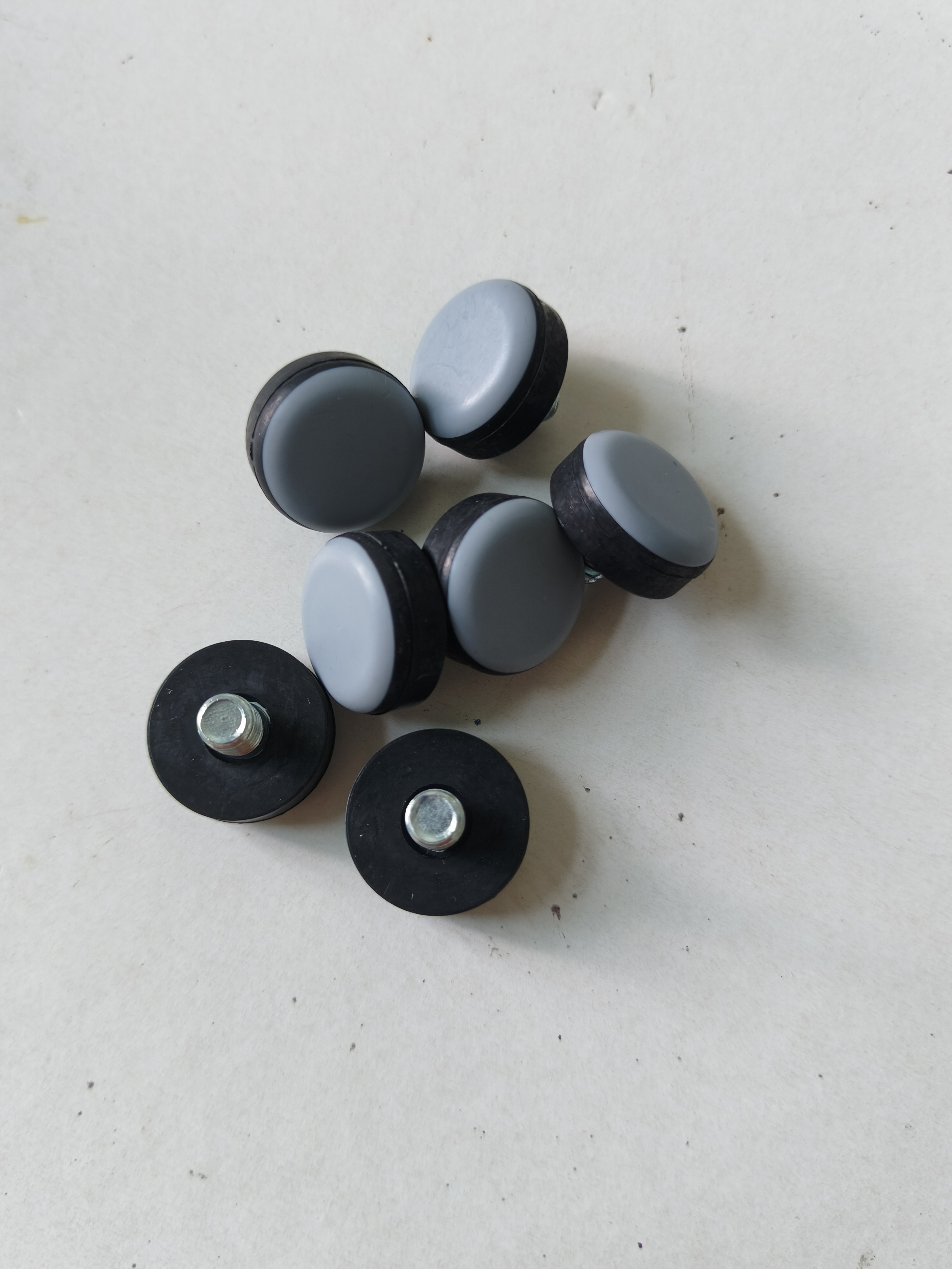 PTFE 水平调节垫 D20MM，重型家具特氟龙调节垫（公制和英制，长款和短款可选）