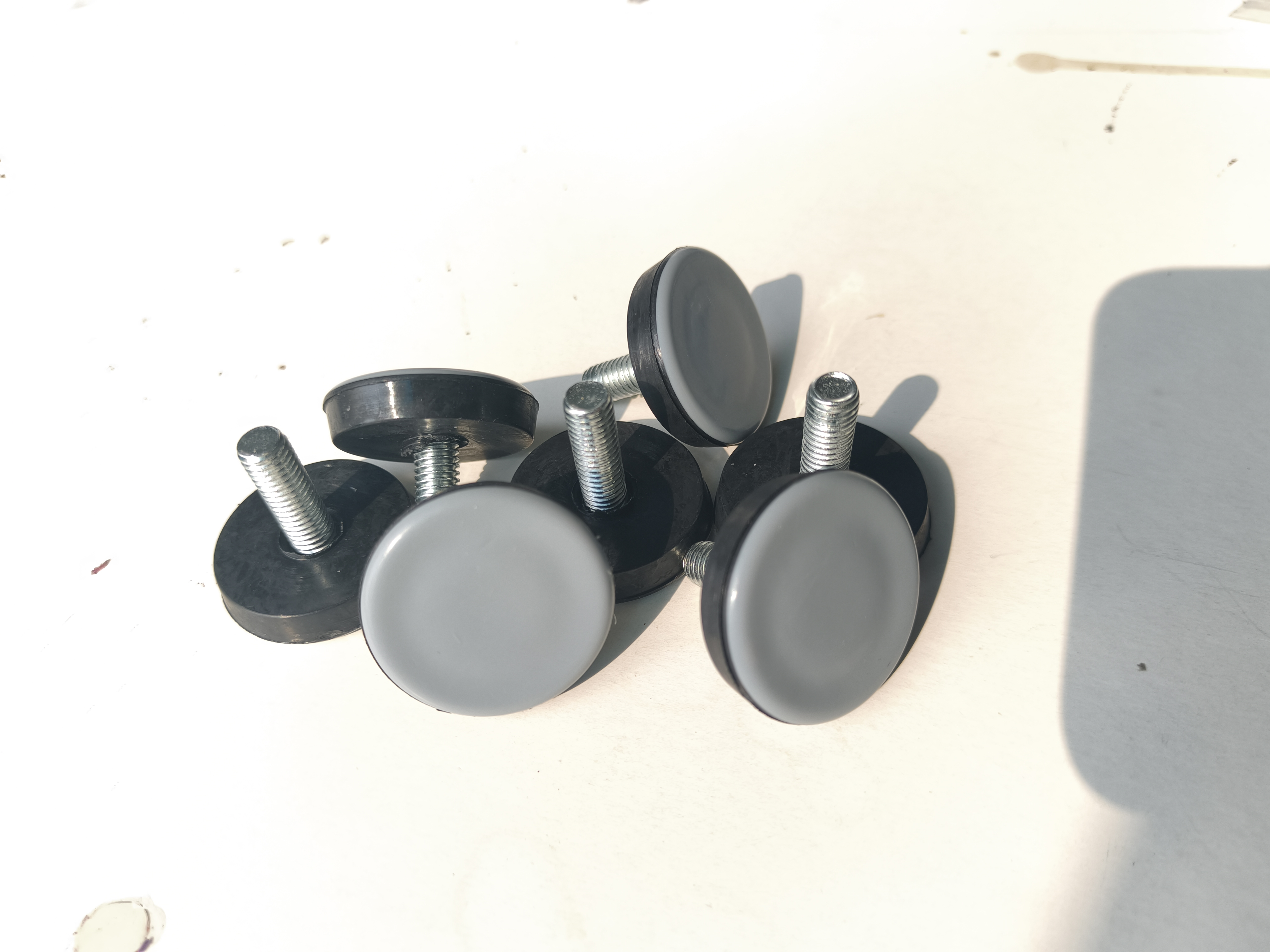 PTFE调平垫 D35MM，重型家具特氟龙调节垫（公制和英制可选）